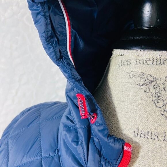 Tommy Hilfiger Stretch Fitted Packable Puffer Coat Winter snow ski Quilted - Picture 8 of 12